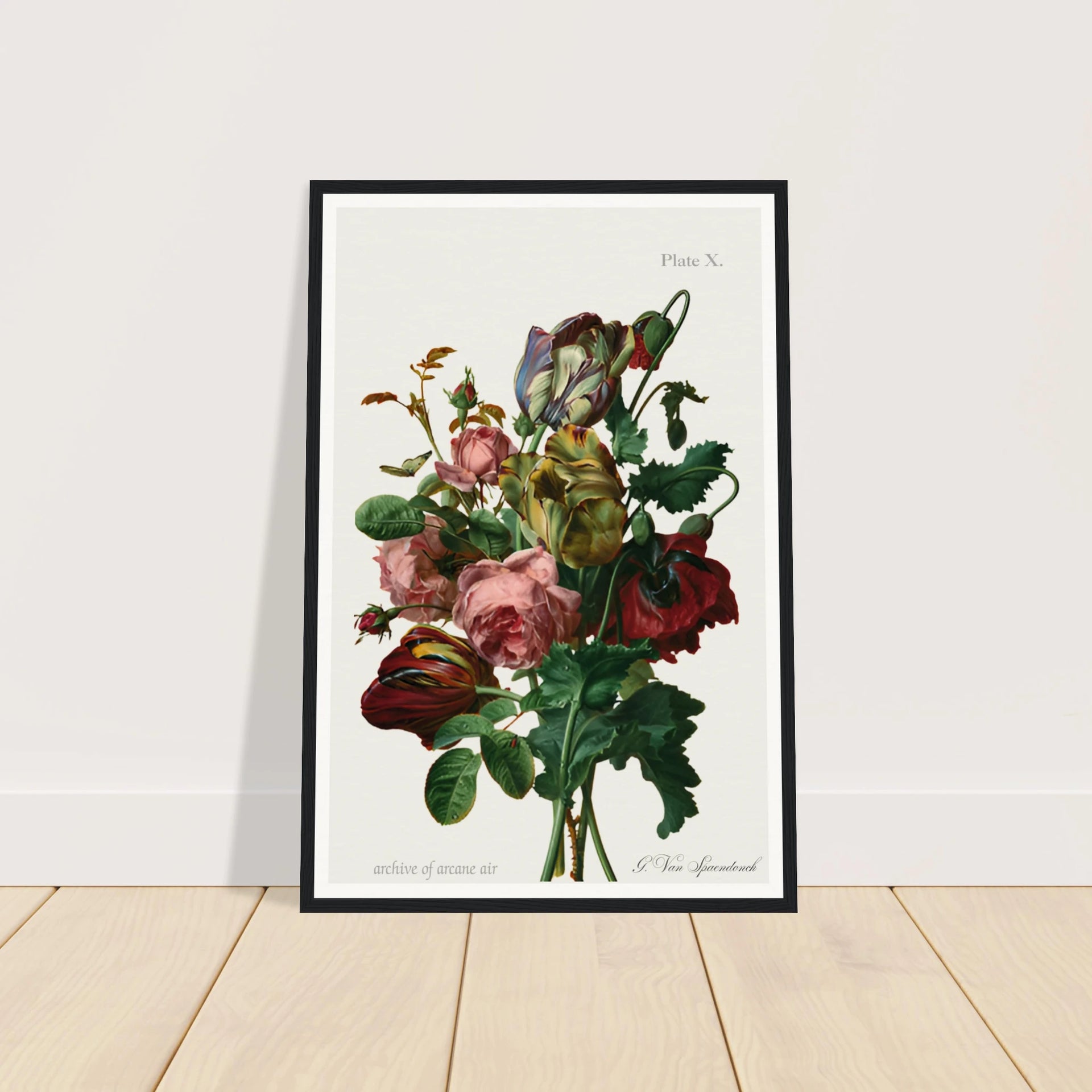 Bouquet of Flowers – Gérard van Spaendonck, c. 1785 | Botanical