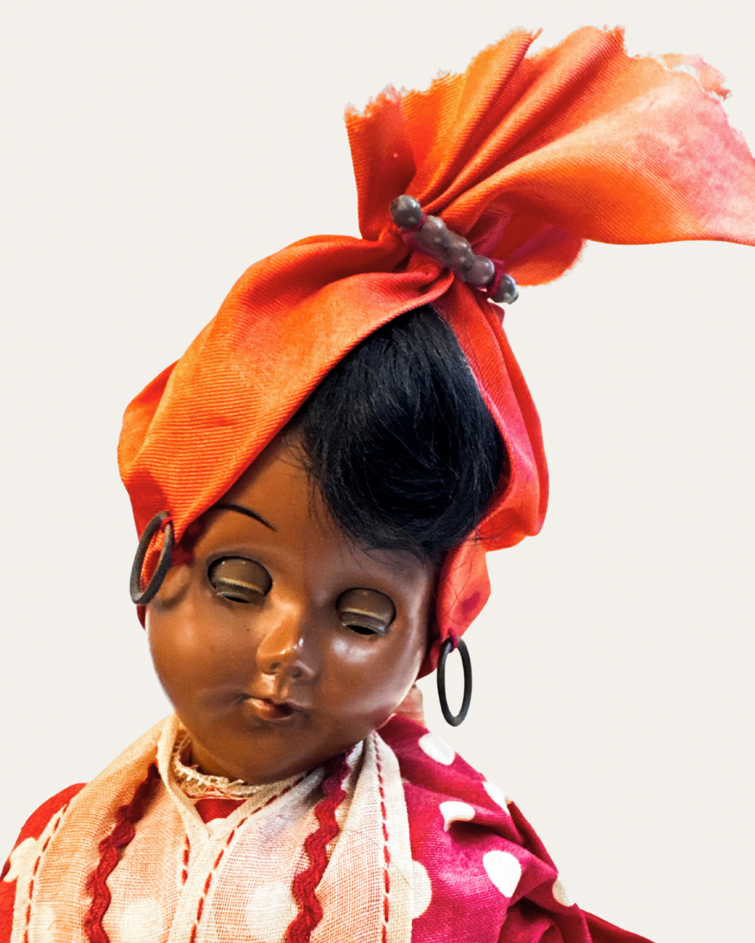 New Orleans Creole Lady Folk Doll c. 1940s–1950s | Vintage Curio