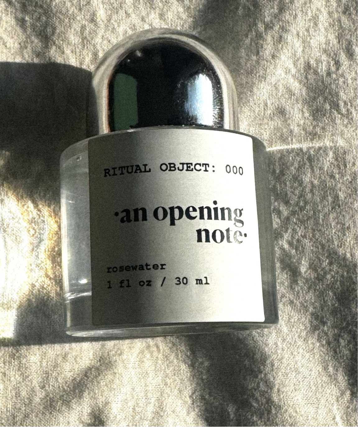 an opening note