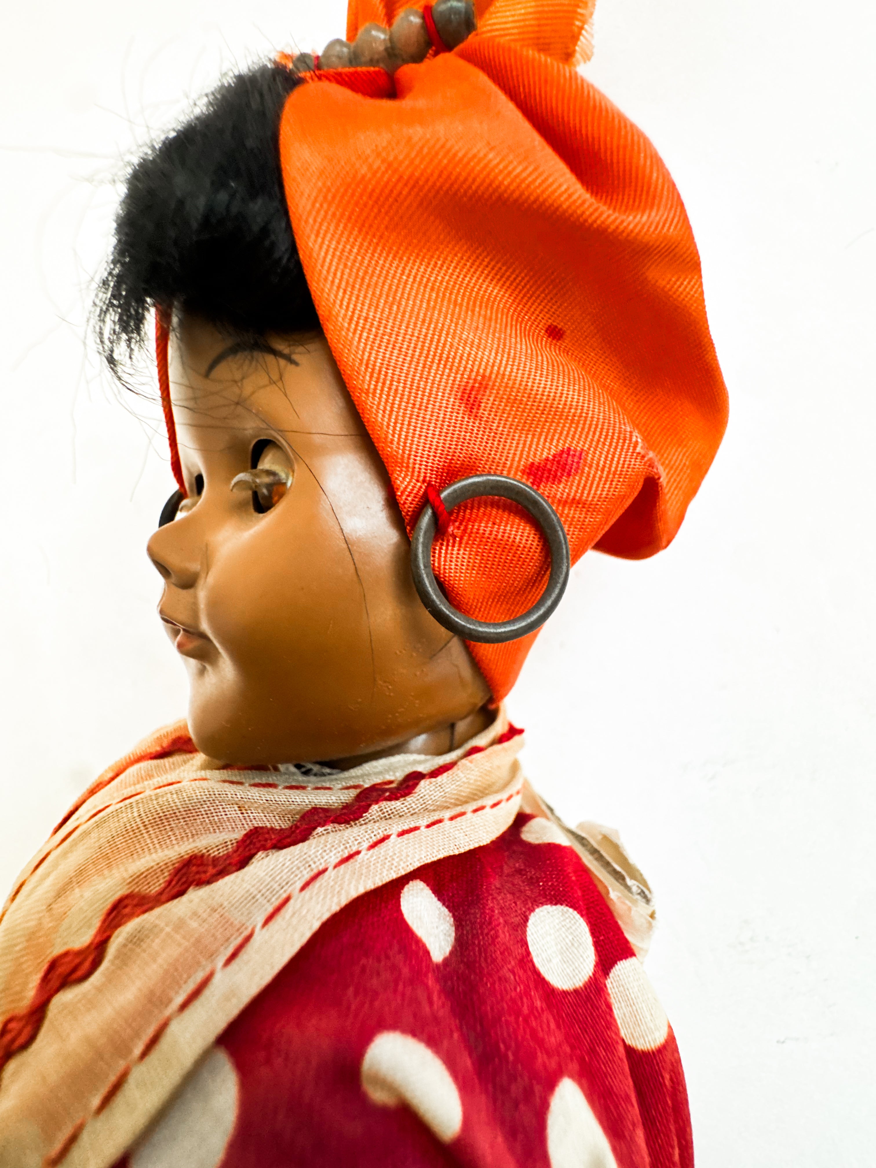 New Orleans Creole Lady Folk Doll c. 1940s–1950s | Vintage Curio