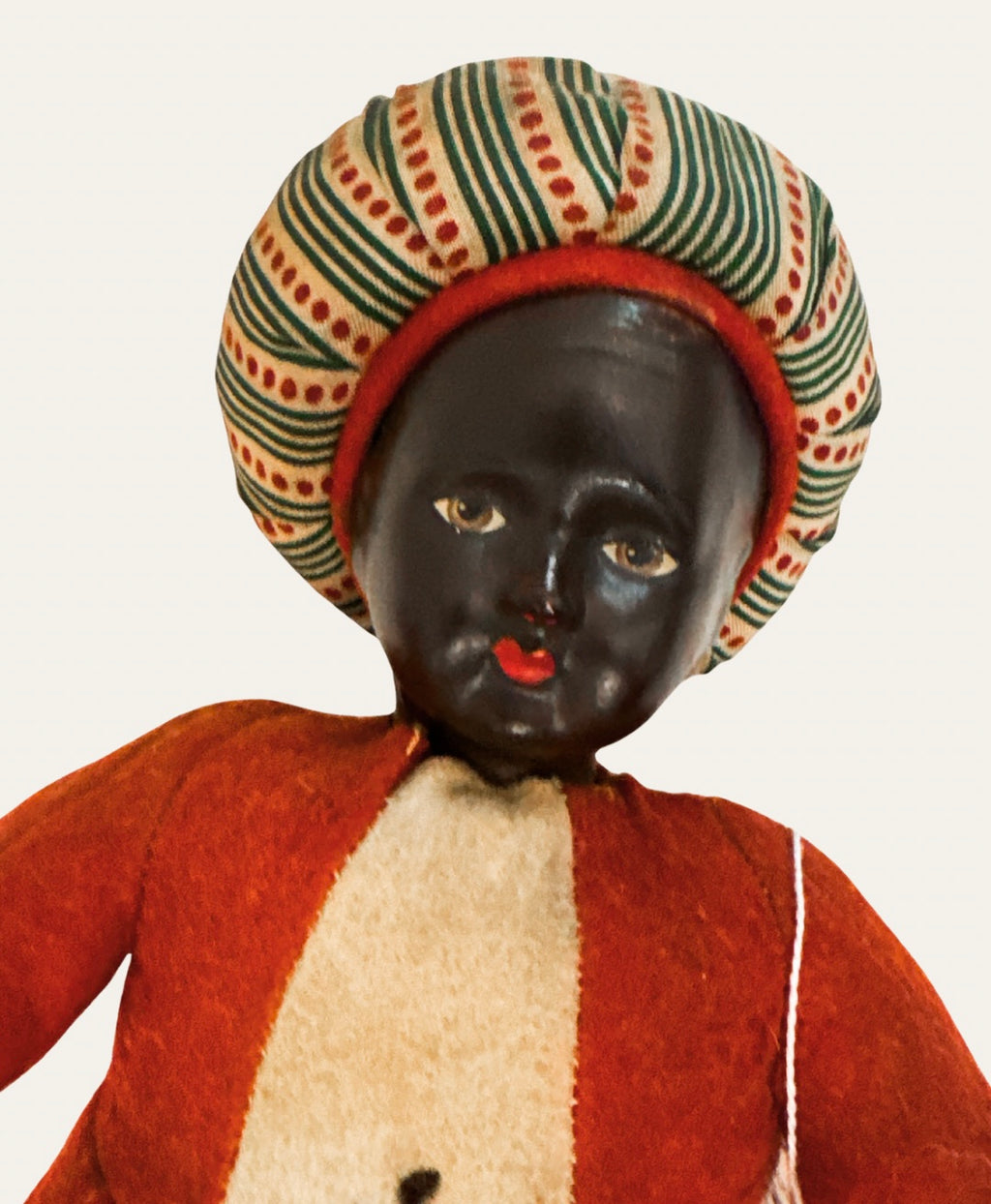 Felt & Cloth Folk Doll – c. 1930s–40s | Vintage Curio